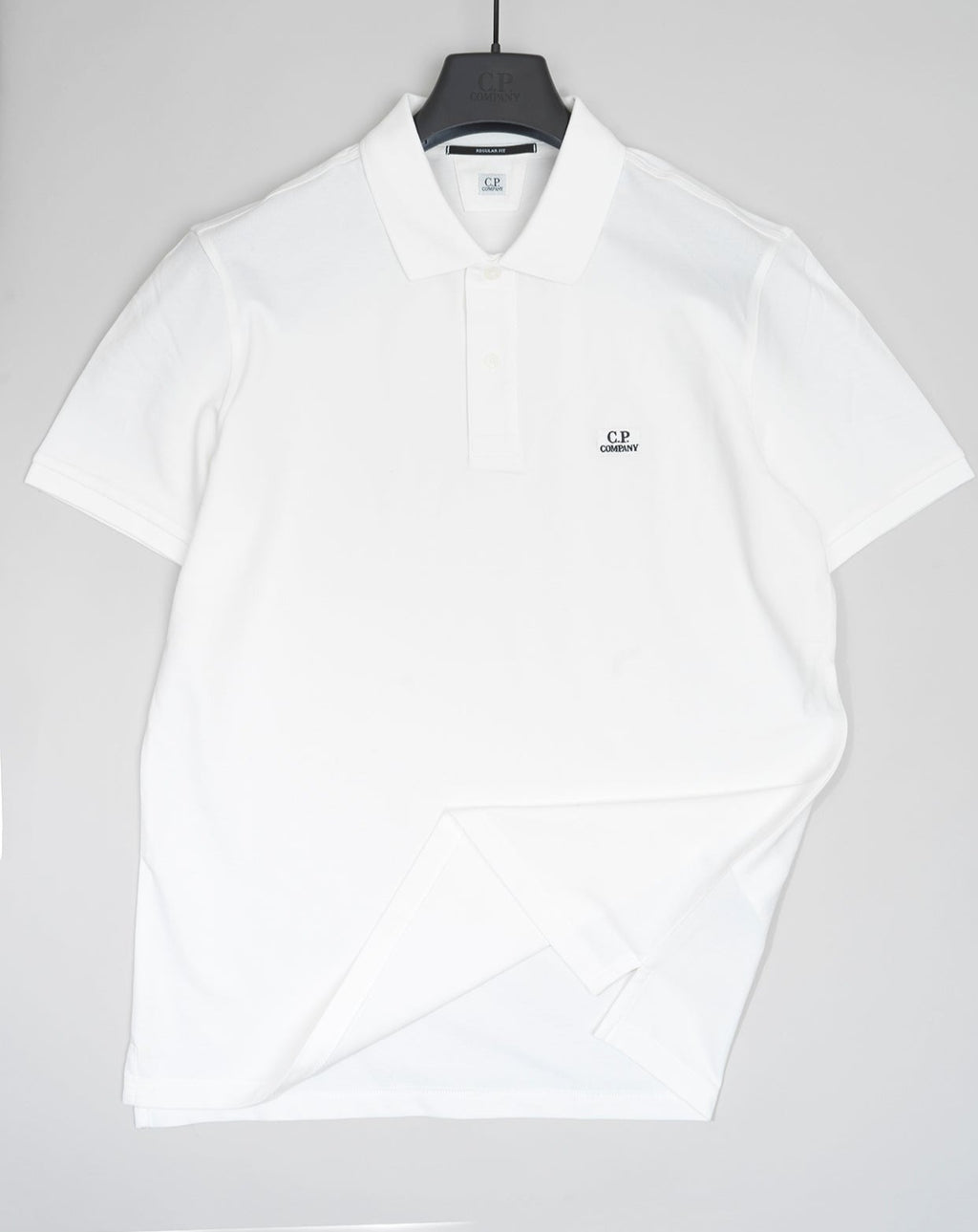 cp company white polo shirt