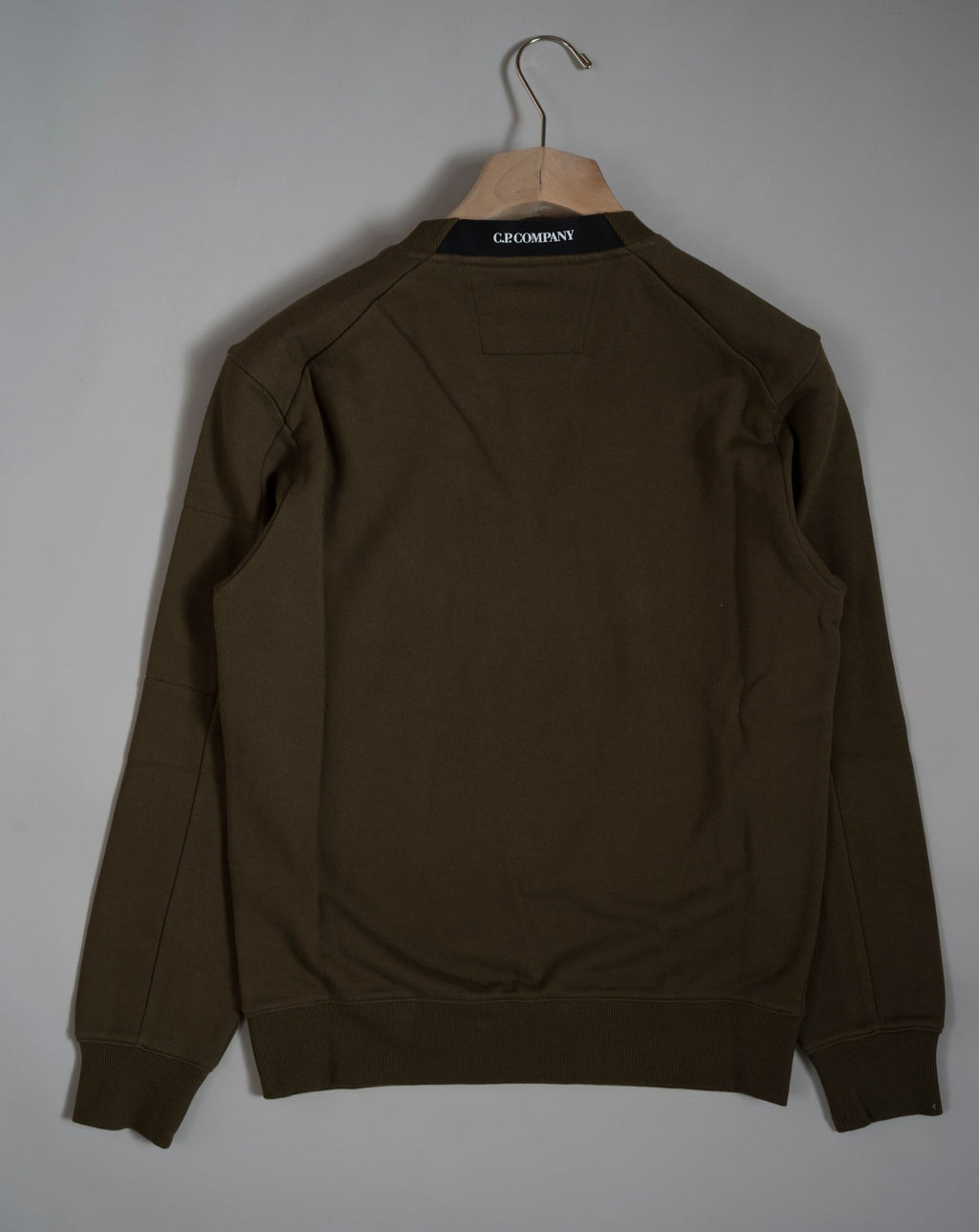 Cp company sweatshirt outlet olive