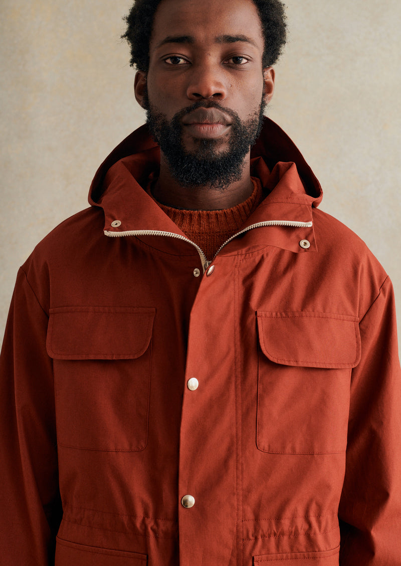 De Bonne Facture Mountain Parka / Brick Red