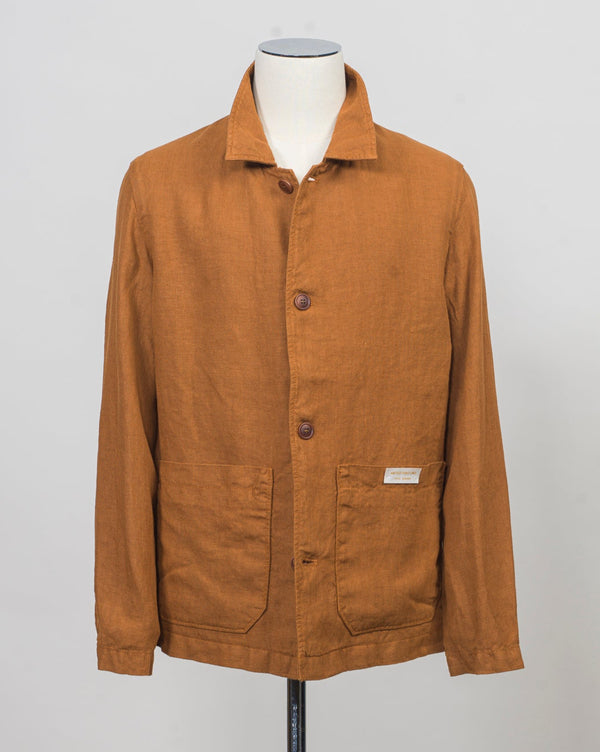 100% linen
Two patch pockets
Made in Italy
Color: Brown/7457
Art. CAM03 3L084 Tela Genova Camillo Linen Overshirt / Brown