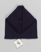 Composition: 100% Cashmere
Article: W24.034WS
Color: Navy / 20102
Made in Italy Calimar Ribbed Cashmere Neck Warmer / Navy