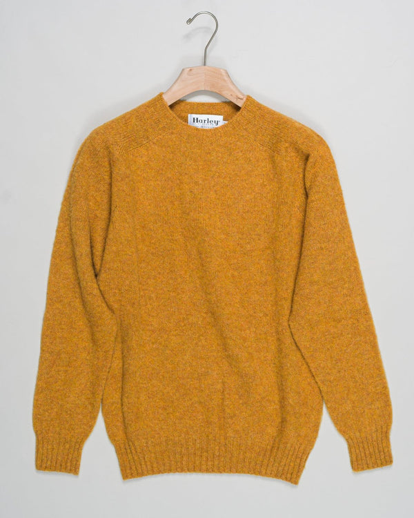 Composition: 100% Pure new wool
Article: M3834/7
Model: Shaggy
Color: Cummin
Made in Scotland Harley Of Scotland Shaggy Crew Neck / Cummin