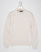 Article: 57106/20201
Color: 113 / Light Beige
Composition: 100% Cashmere (Felted)
Made in Italy Gran Sasso Felted Cashmere Crew Neck / Light Beige