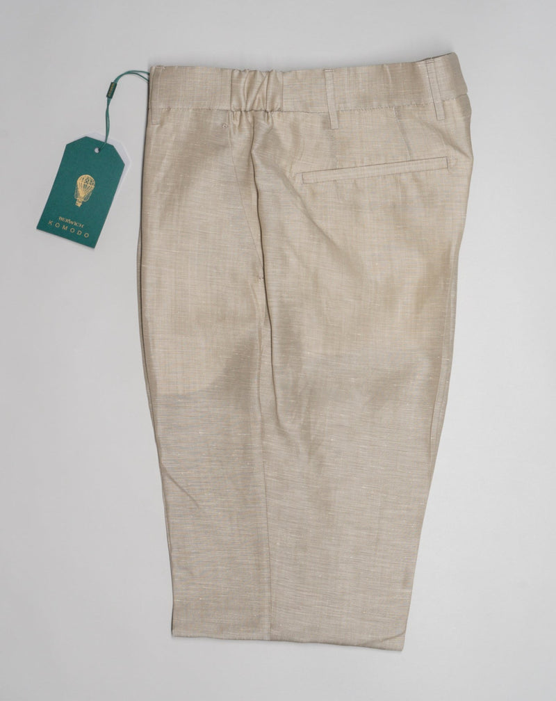 BURBERRY Men's Ezra Cotton Tailored Trousers, Brand Size 50 (Waist Size  34.3